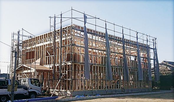 建物探訪　木造施設の建設